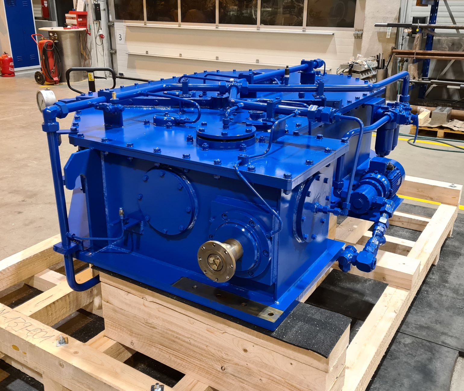 Slewing gearbox for a belt conveyor GearTec AG (Englisch)